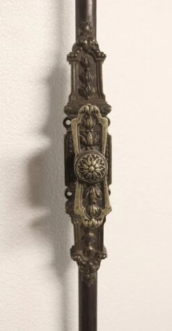 Antique Brass & Steel Cremone Bolt -OGT Sale Store door locks for sale p259257