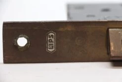 Antique Narrow Brass Double Keyhole Door Mortise Lock 9 Antique Narrow Brass Double Keyhole Door Mortise Lock -OGT Sale Store door locks for sale p267557 1