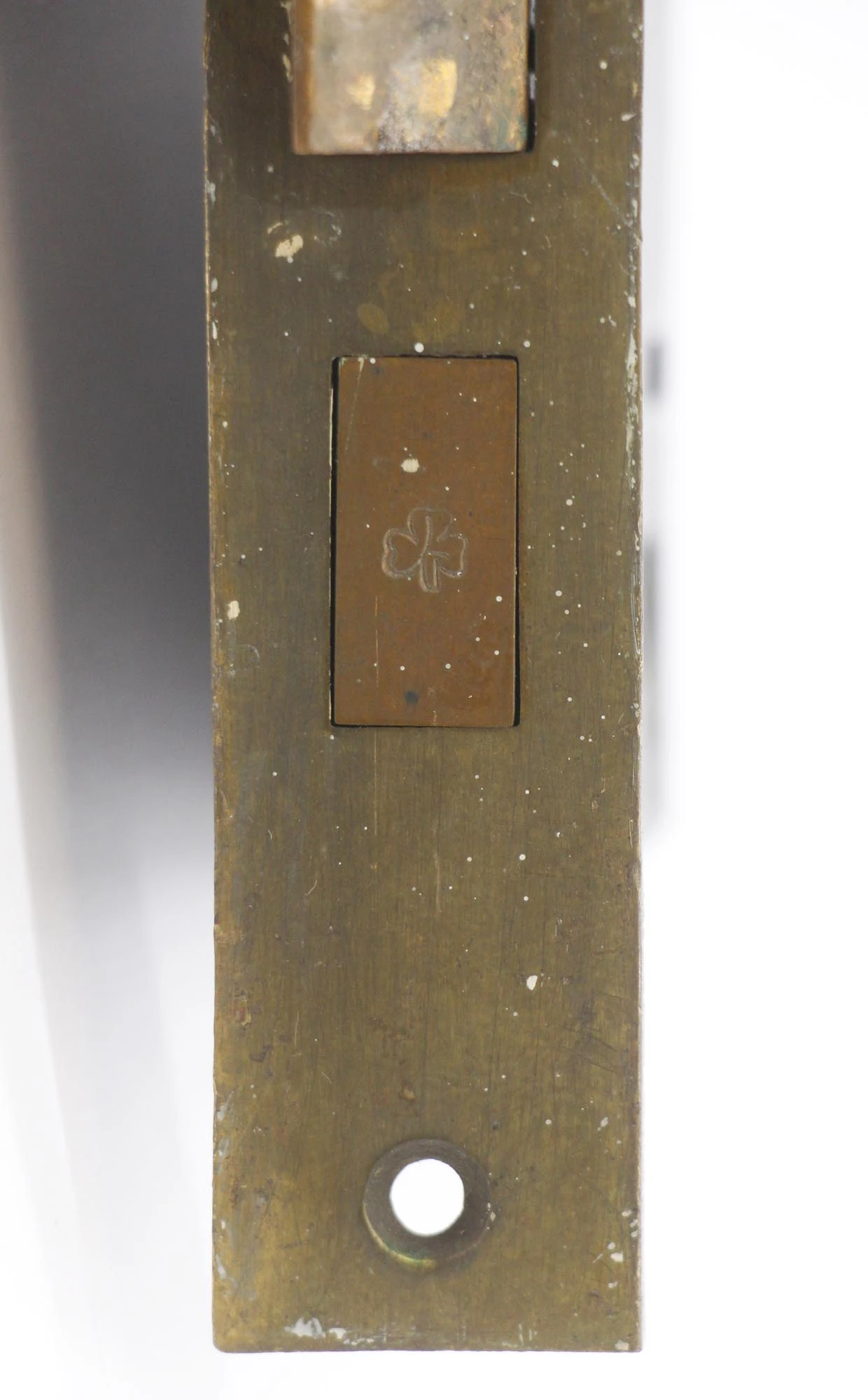 Antique Brass 6.5 In. Faceplate Mortise Lock Box 5 Antique Brass 6.5 In. Faceplate Mortise Lock Box - Image 3