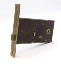 Vintage Brass Deep Backset Passage Door Mortise Lock -OGT Sale Store door locks for sale q282918