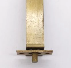 Modern 8.125 In. Brass Plated Flush Mount Floor Bolt 10 Modern 8.125 In. Brass Plated Flush Mount Floor Bolt -OGT Sale Store door locks for sale q284266