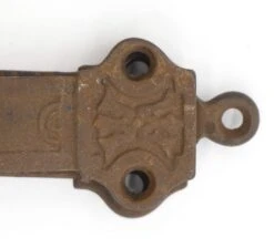 Antique Victorian Cast Iron Spring Door Bolt 10 Antique Victorian Cast Iron Spring Door Bolt -OGT Sale Store door locks for sale q286419