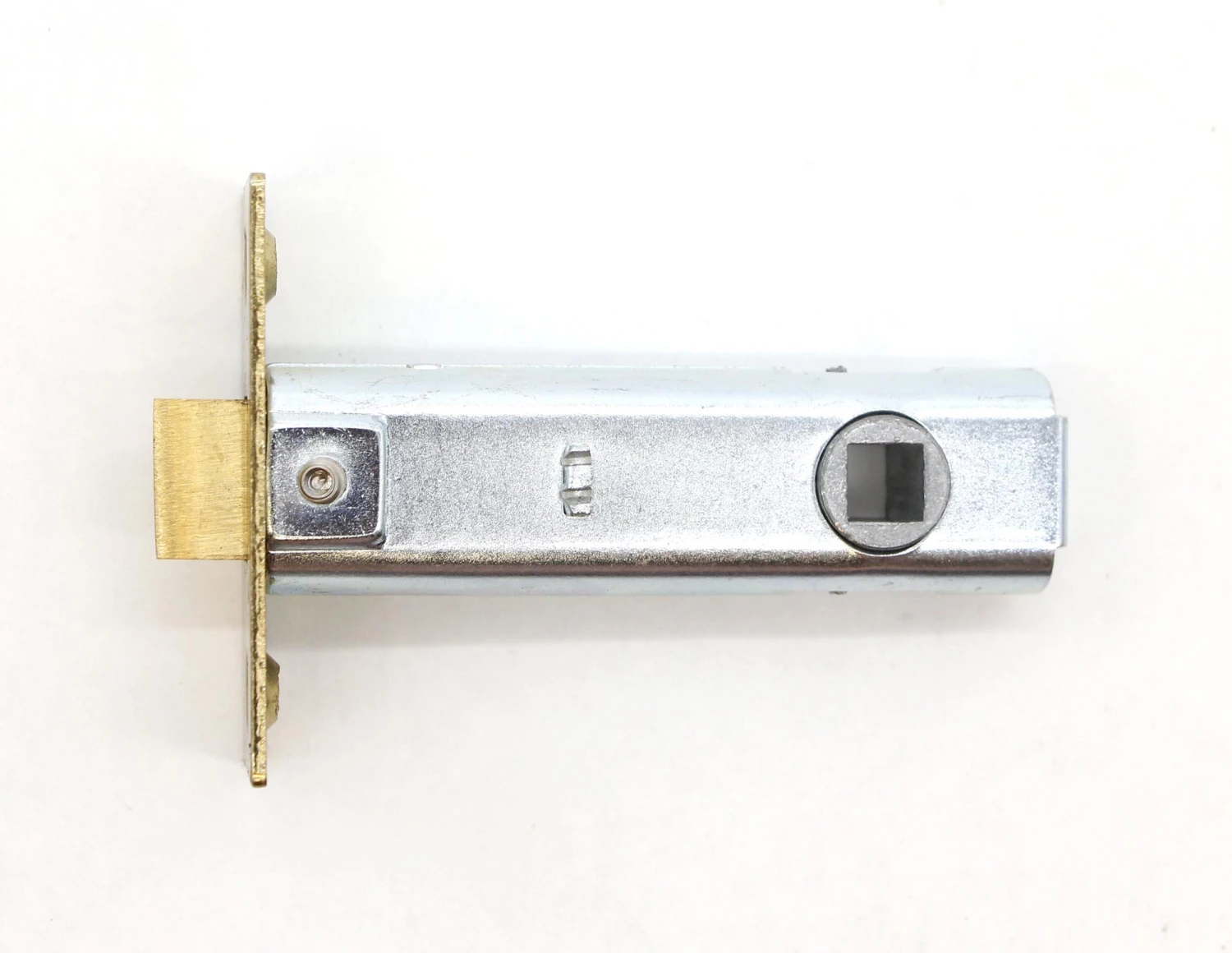 Brushed Brass Plated Steel Mortise Lock Adapter 5 Brushed Brass Plated Steel Mortise Lock Adapter - Image 3