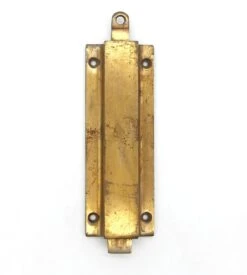 Vintage 7.5 In. Brass Plated Steel Spring Floor Door Bolt 12 Vintage 7.5 In. Brass Plated Steel Spring Floor Door Bolt -OGT Sale Store door locks for sale q287364