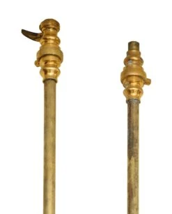 Pair Of Brass Double Door Cremone Bolts 8 Pair Of Brass Double Door Cremone Bolts -OGT Sale Store door locks m238391