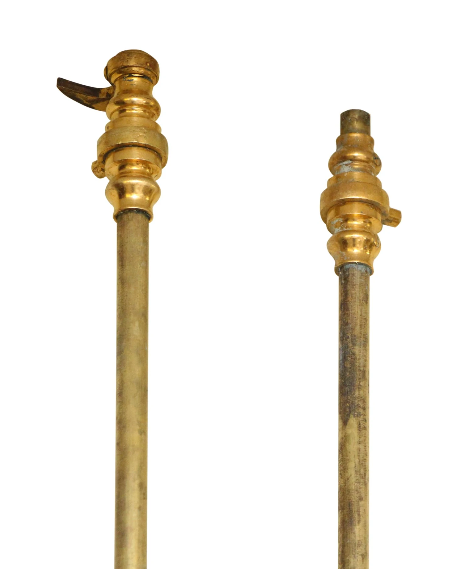 Pair Of Brass Double Door Cremone Bolts 4 Pair Of Brass Double Door Cremone Bolts - Image 2