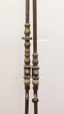 Pair Of Brass Traditional Cremone Bolts 9 Pair Of Brass Traditional Cremone Bolts -OGT Sale Store door locks n240891