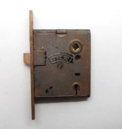 Antique Victorian Branford Cast Iron Mortise Door Lock 10 Antique Victorian Branford Cast Iron Mortise Door Lock -OGT Sale Store door locks p262203