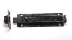 Antique Classic Painted Black Cast Iron Door Bolt With Catch 9 Antique Classic Painted Black Cast Iron Door Bolt With Catch -OGT Sale Store door locks p263174