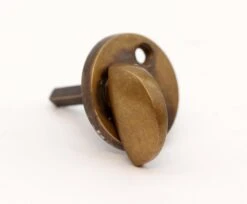 Antique Bronze Round Thumb Lock Latch 7 Antique Bronze Round Thumb Lock Latch -OGT Sale Store door locks p270278