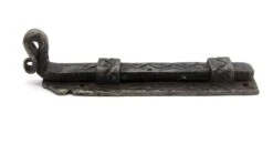 Antique Primitive Wrought Iron 5.5 In. Surface Door Bolt Lock 6 Antique Primitive Wrought Iron 5.5 In. Surface Door Bolt Lock -OGT Sale Store door locks q276253