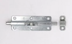 Newly Made Zinc Plated Steel Barrel Door Bolt Lock 10 Newly Made Zinc Plated Steel Barrel Door Bolt Lock -OGT Sale Store door locks q284251