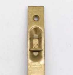 Modern 8.125 In. Brass Plated Flush Mount Floor Bolt 9 Modern 8.125 In. Brass Plated Flush Mount Floor Bolt -OGT Sale Store door locks q284266