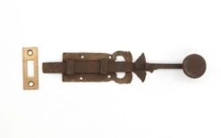 Antique Forged Iron Door Surface Bolt 9 Antique Forged Iron Door Surface Bolt -OGT Sale Store door locks q286316