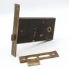Vintage Brass Deep Backset Passage Door Mortise Lock 2 Vintage Brass Deep Backset Passage Door Mortise Lock -OGT Sale Store door locks vintage brass deep backset passage door mortise lock q282918