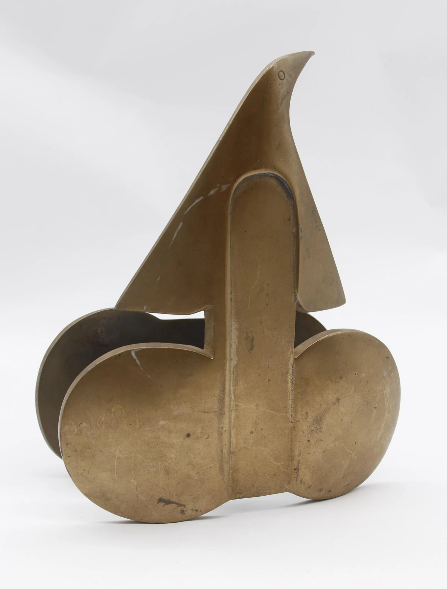 Imported Heavy Pair Of Cast Bronze Double Sided Door Pulls 4 Imported Heavy Pair Of Cast Bronze Double Sided Door Pulls - Image 2