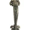 Antique 11 In. Art & Crafts Cast Iron Door Handle