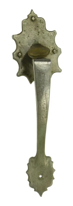 Antique 13 In. Cast Iron Arts & Crafts Door Pull Handle