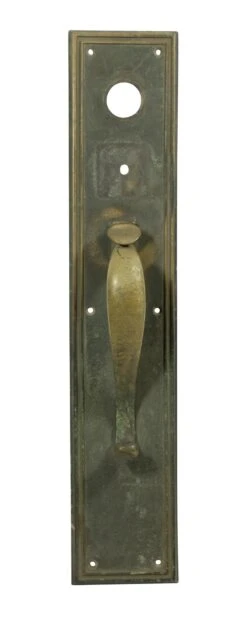 Antique Bronze 20 In. Art Deco Commercial Door Pull