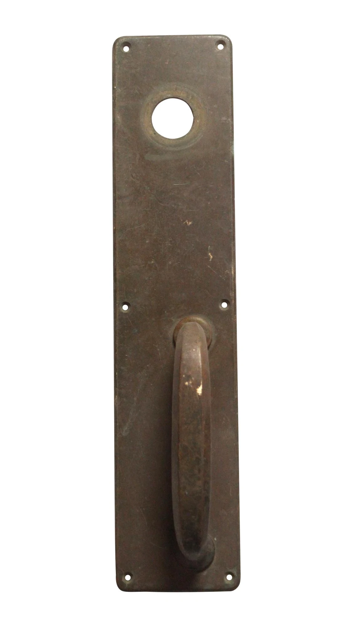 Antique Bronze Reading 16 In. Left Hand Door Pull 3 Antique Bronze Reading 16 In. Left Hand Door Pull