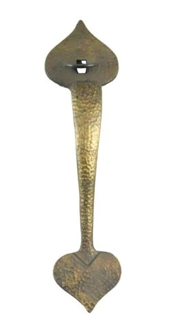 Antique Colonial 11.25 In. Bronze Thumb Latch Door Pull