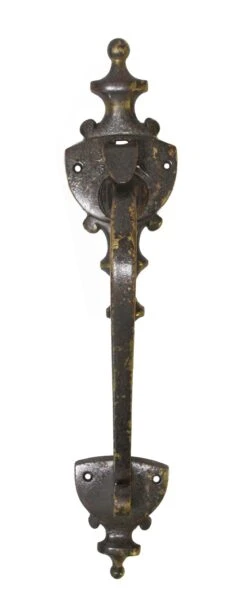 Antique Colonial 16 In. Bronze Door Pull Handle