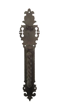Antique Eastlake Cast Iron 17 In. Door Pull