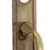 Antique Victorian 14.25 In. Bronze Entry Door Pull