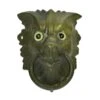 Bronze Wolf Head Glass Eyes Ring Entry Door Pull 1 Bronze Wolf Head Glass Eyes Ring Entry Door Pull -OGT Sale Store door pulls bronze wolf head glass eyes ring entry door pull q285465