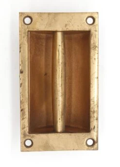 Copper Finish Brass Recessed Door Handle