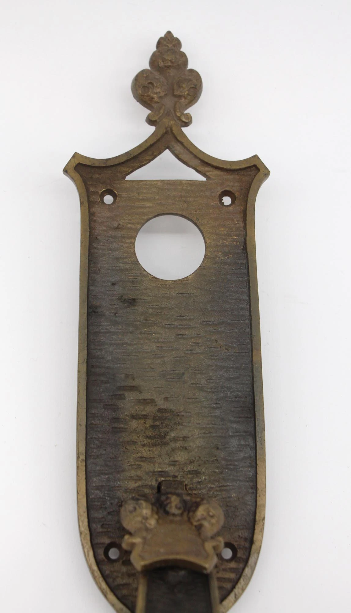 Pair Of 19.5 In. Bronze Arts & Crafts Entry Door Pulls 5 Pair Of 19.5 In. Bronze Arts & Crafts Entry Door Pulls - Image 3