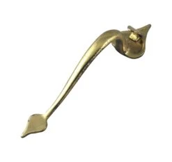 Vintage 10.75 In. Colonial Brass Door Pull With Thumb Latch 10 Vintage 10.75 In. Colonial Brass Door Pull With Thumb Latch -OGT Sale Store door pulls for sale k195573