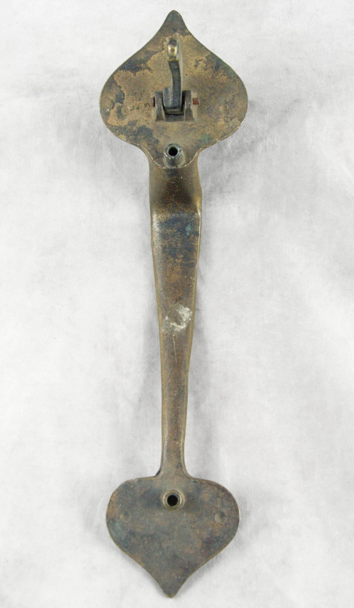 Antique Colonial 11.25 In. Bronze Thumb Latch Door Pull 5 Antique Colonial 11.25 In. Bronze Thumb Latch Door Pull - Image 3