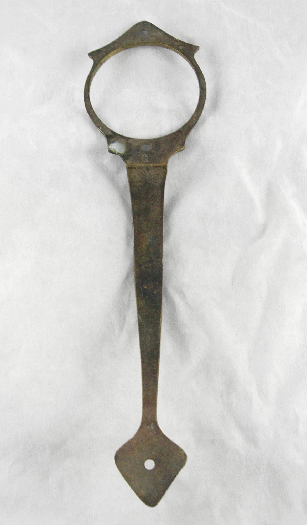 Traditional Solid Brass Door Pull Handle With Cylinder Lock Insert 5 Traditional Solid Brass Door Pull Handle With Cylinder Lock Insert - Image 3