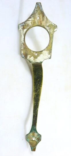 Antique Arts & Crafts 12 In. Brass Door Handle -OGT Sale Store door pulls for sale l211637
