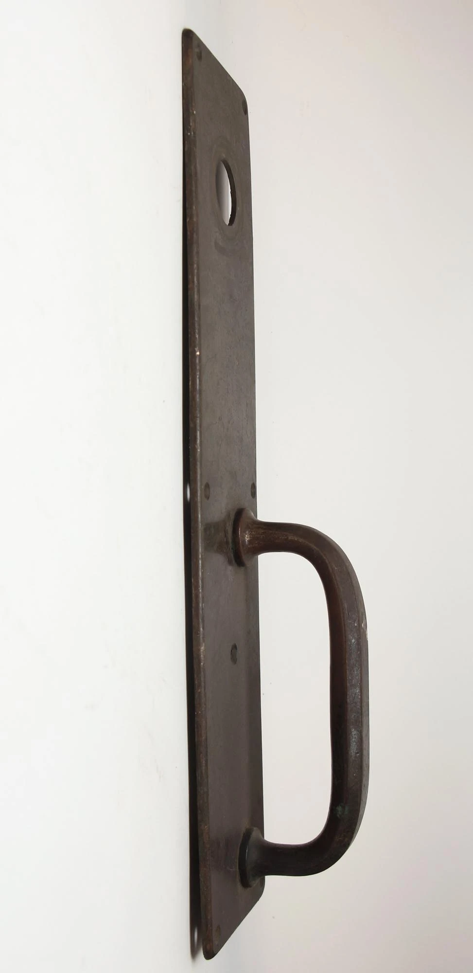 Antique Bronze Reading 16 In. Left Hand Door Pull 5 Antique Bronze Reading 16 In. Left Hand Door Pull - Image 3