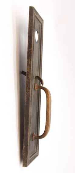 Antique Art Deco 16 In. Bronze Entry Door Pull 9 Antique Art Deco 16 In. Bronze Entry Door Pull -OGT Sale Store door pulls for sale q272902
