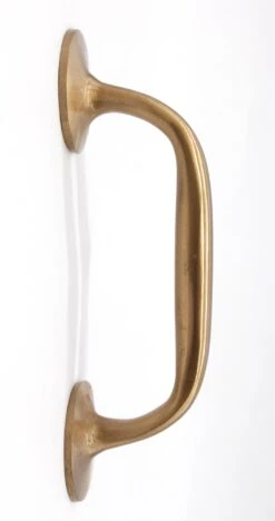 Vintage 7.375 In. Brushed Brass Bridge Door Pull 9 Vintage 7.375 In. Brushed Brass Bridge Door Pull -OGT Sale Store door pulls for sale q274293
