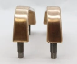 Pair Of Modern 9.625 In. Brass Door Pull Handles -OGT Sale Store door pulls for sale q287679