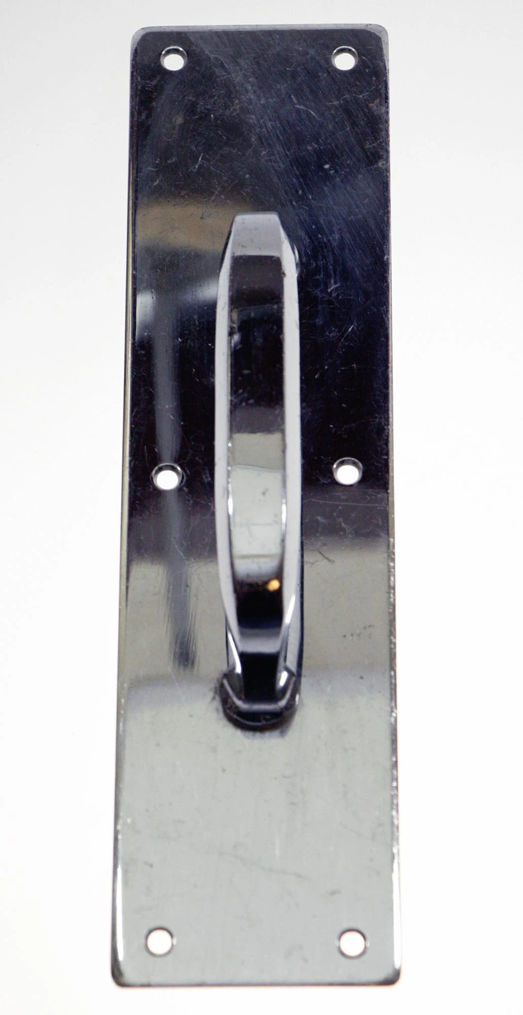 Modern 12 In. Chrome Plated Commercial Door Pull 4 Modern 12 In. Chrome Plated Commercial Door Pull - Image 2