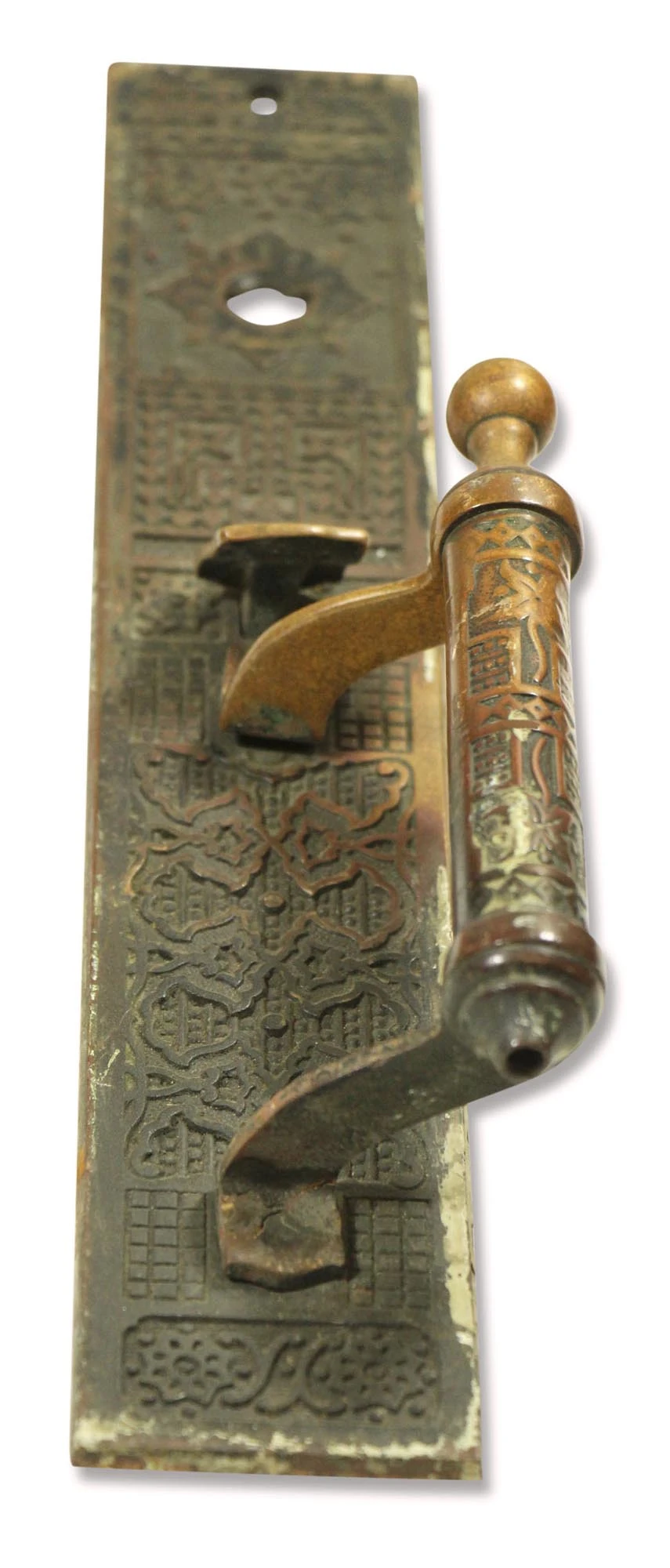 Antique Aesthetic 12.375 In. Bronze Door Pull 4 Antique Aesthetic 12.375 In. Bronze Door Pull - Image 2