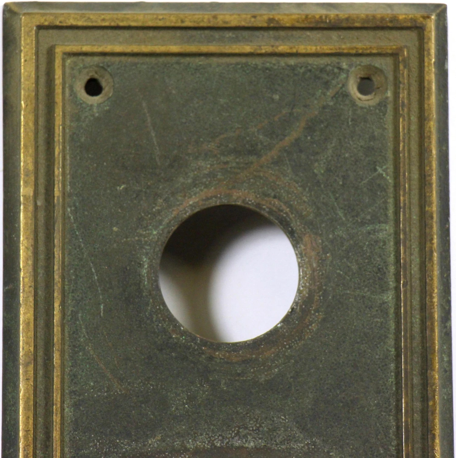 Antique Bronze 20 In. Art Deco Commercial Door Pull 4 Antique Bronze 20 In. Art Deco Commercial Door Pull - Image 2