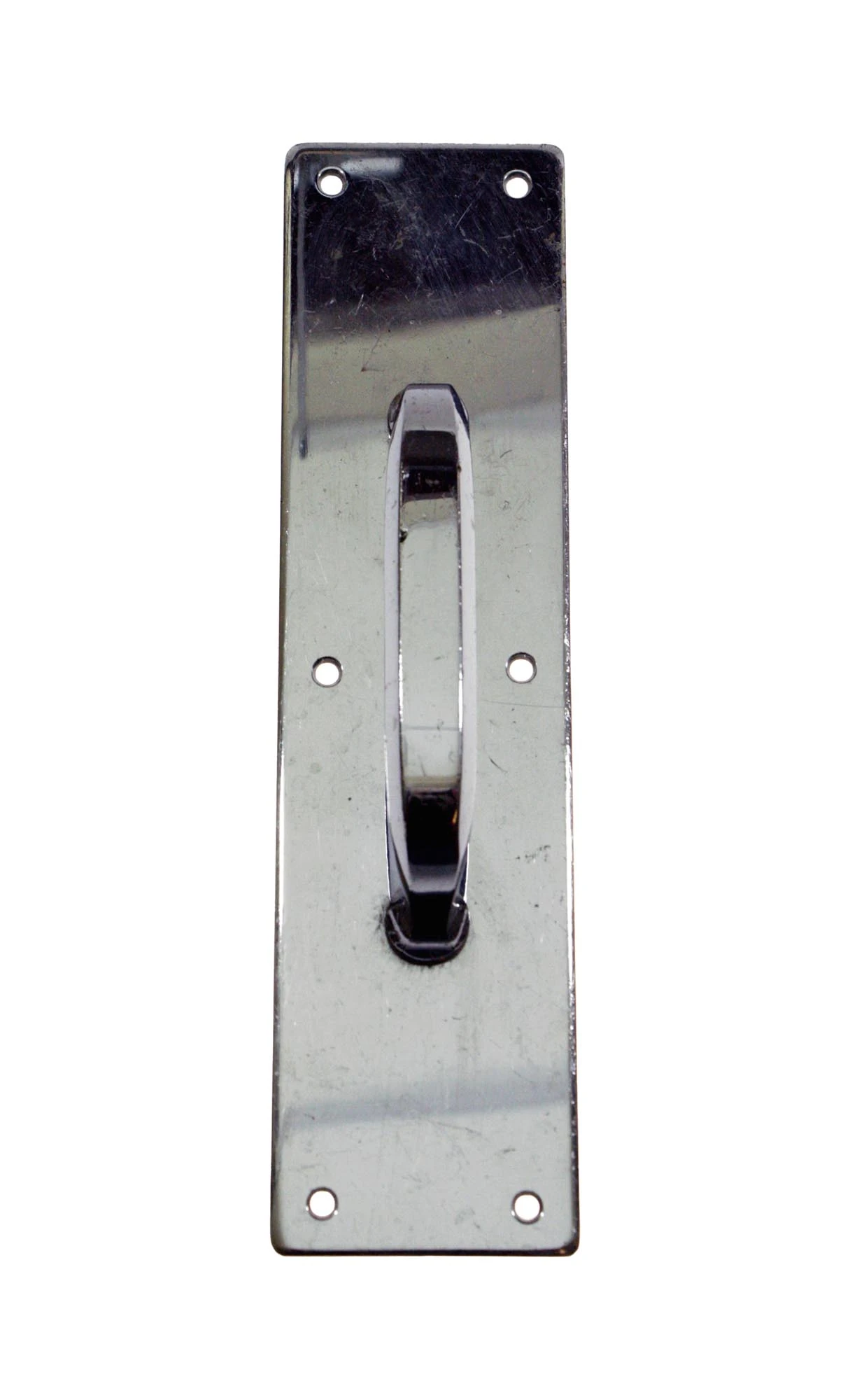Modern 12 In. Chrome Plated Commercial Door Pull 3 Modern 12 In. Chrome Plated Commercial Door Pull