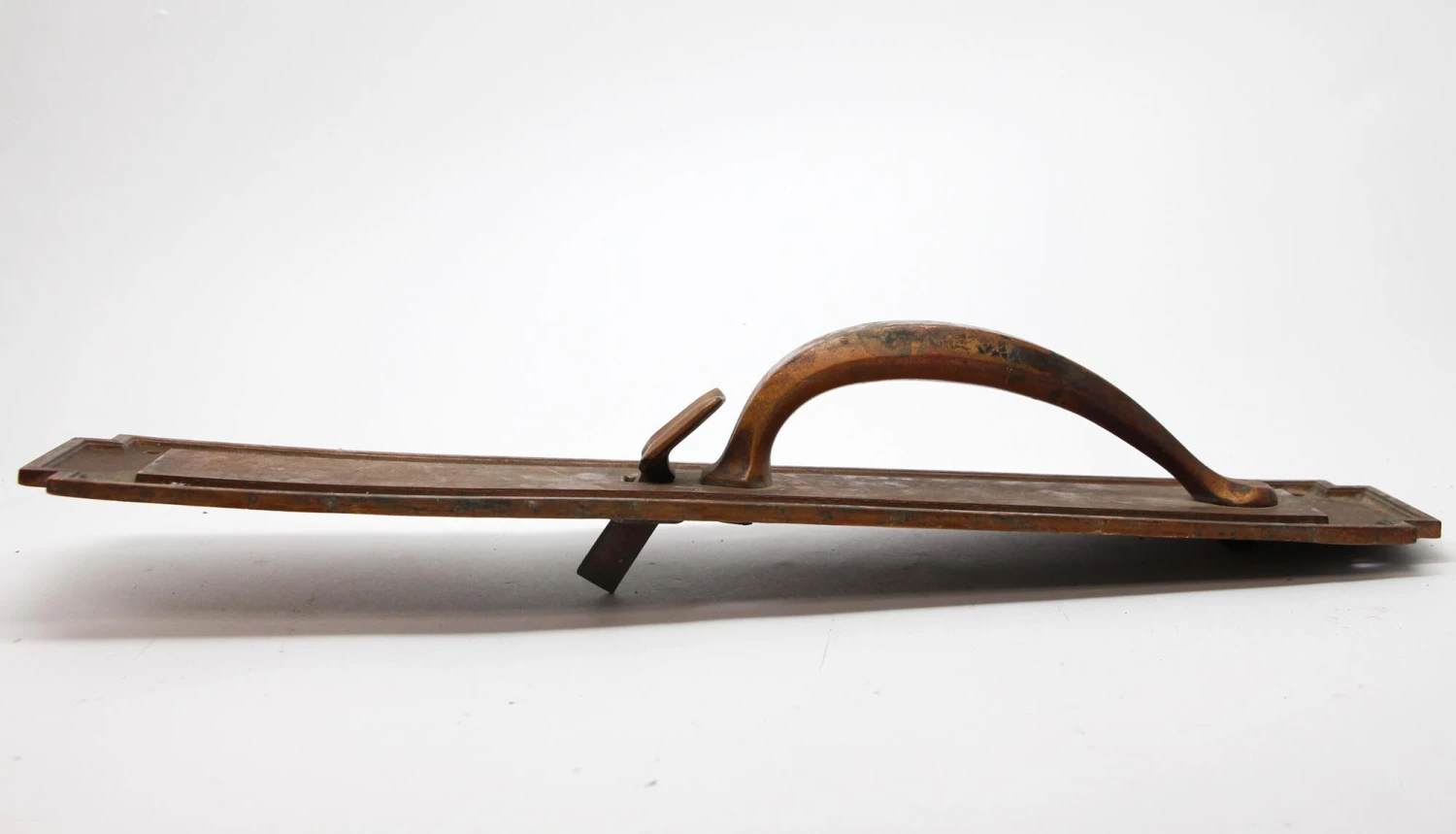 Antique Bronze Art Deco 17 In. Sargent Door Pull 4 Antique Bronze Art Deco 17 In. Sargent Door Pull - Image 2