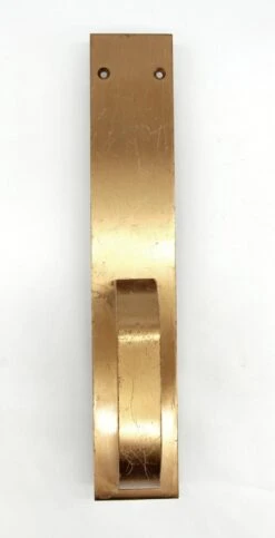 Pair Of Modern 14.5 In. Brass Commercial Door Pulls 8 Pair Of Modern 14.5 In. Brass Commercial Door Pulls -OGT Sale Store door pulls n240974