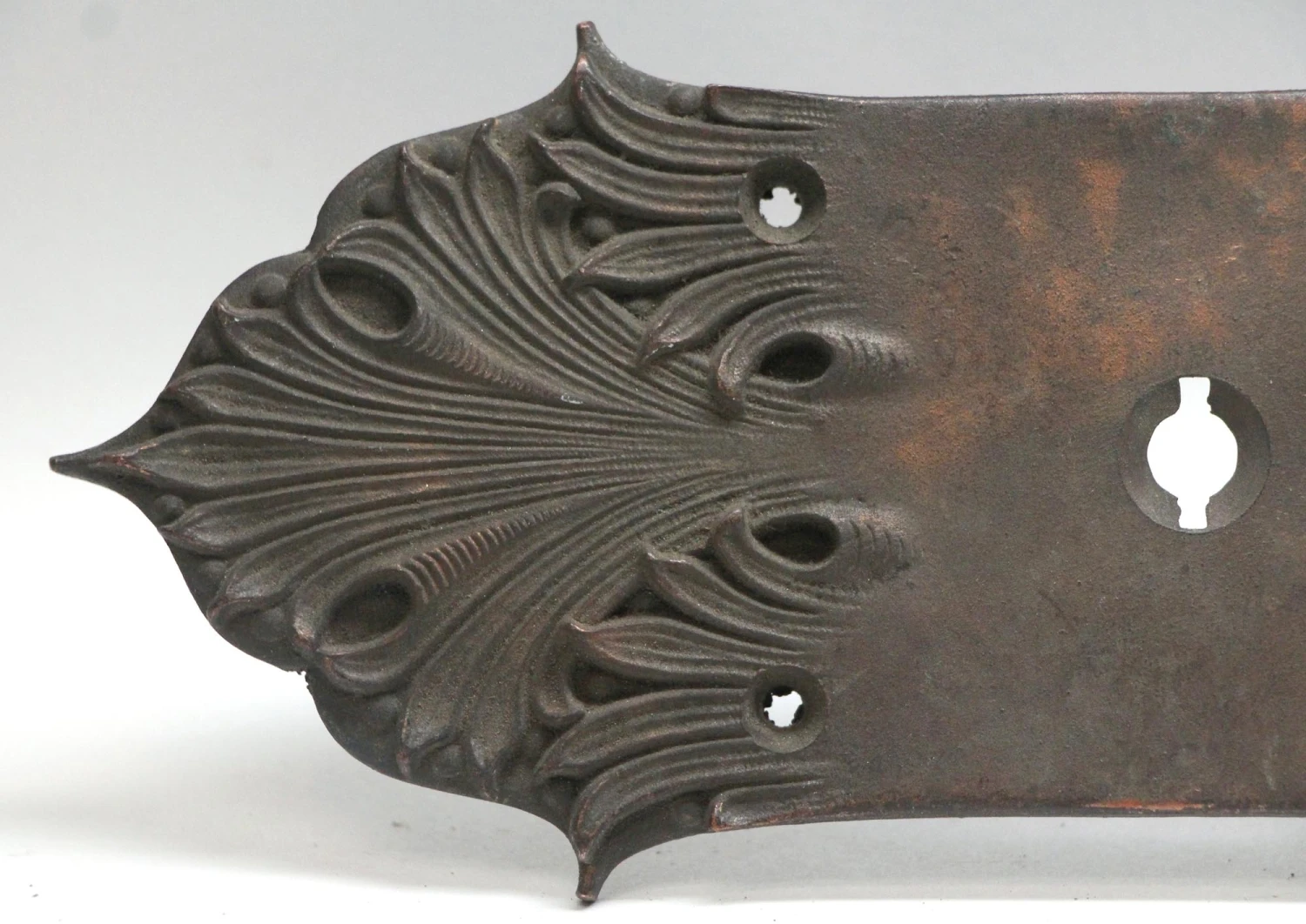 Antique Sargent 15.5 In. Romanesque Bronze Door Pull 4 Antique Sargent 15.5 In. Romanesque Bronze Door Pull - Image 2