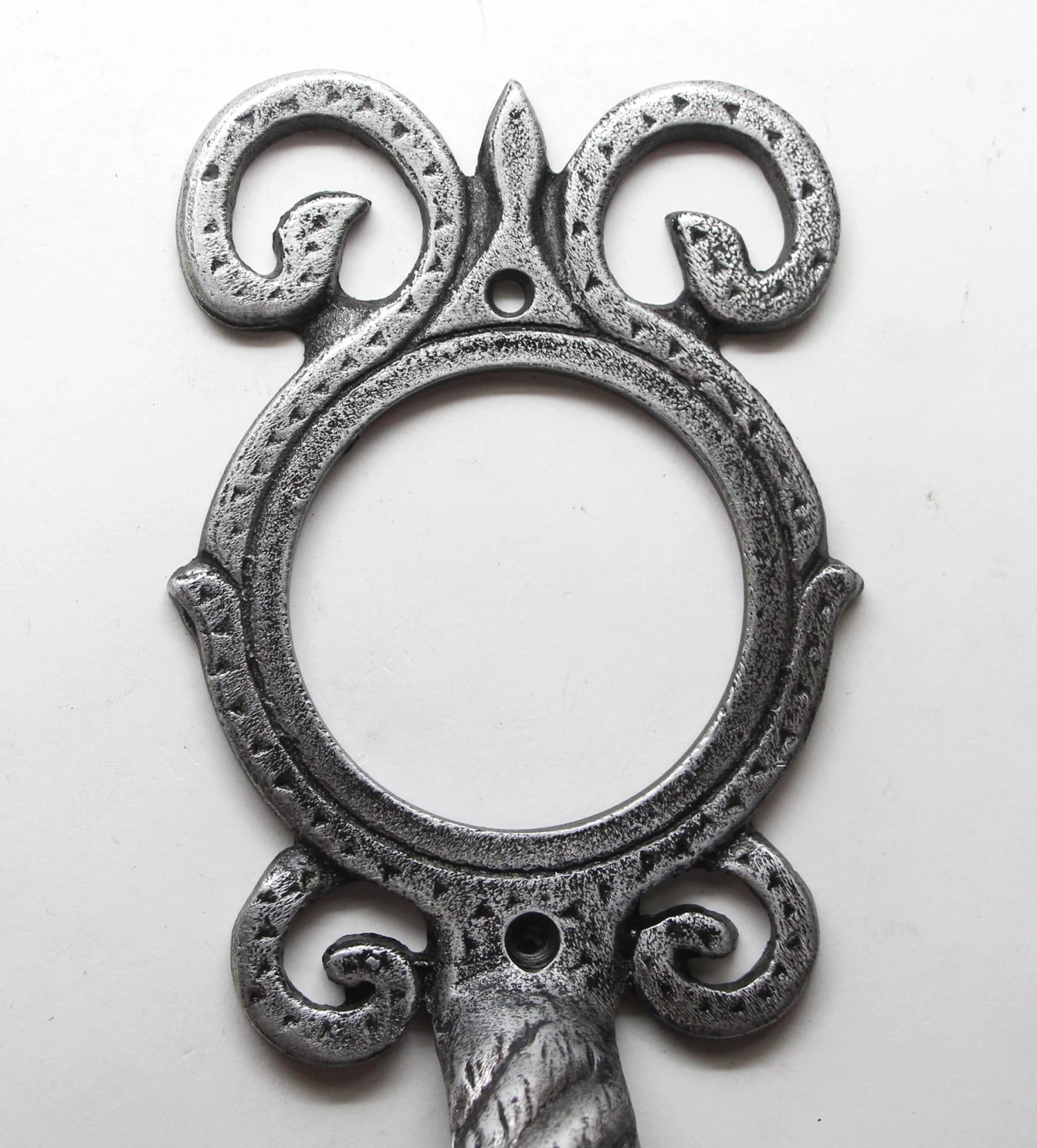 Vintage Arts & Crafts 13.5 In. Aluminum Door Pull 4 Vintage Arts & Crafts 13.5 In. Aluminum Door Pull - Image 2