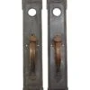 Pair Of 21 In. Victorian Bronze Double Entry Door Pulls 2 Pair Of 21 In. Victorian Bronze Double Entry Door Pulls -OGT Sale Store door pulls pair of 21 in victorian bronze double entry door pulls n241022