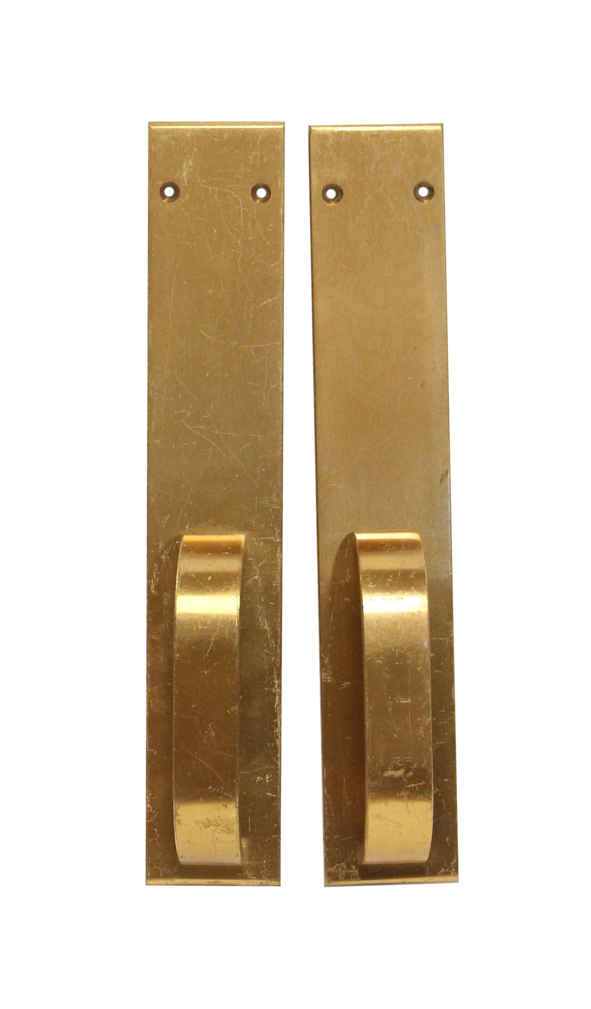 Pair Of Modern Lacquered Bronze Door Pull Handles 3 Pair Of Modern Lacquered Bronze Door Pull Handles