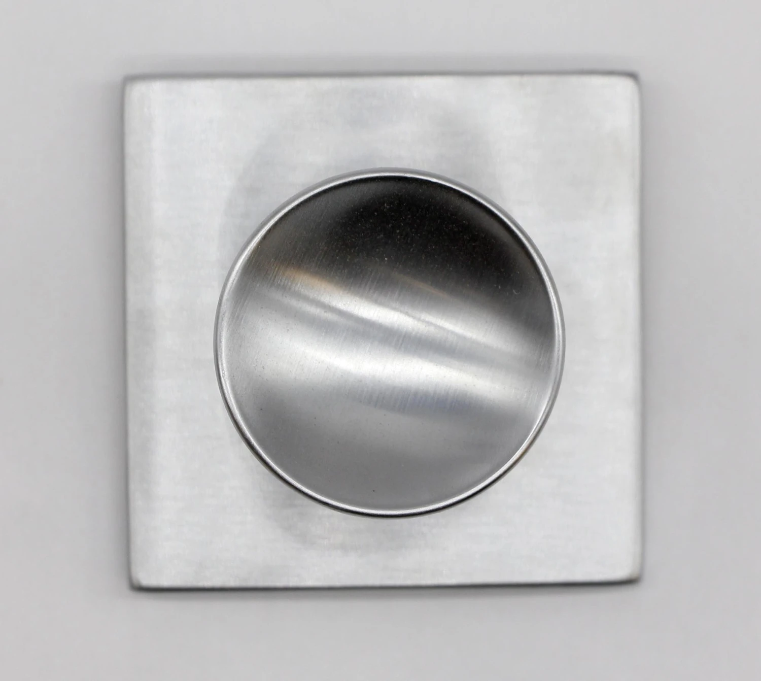 Schlage Brushed Steel Brass Fixed Dummy Trim Door Knob 4 Schlage Brushed Steel Brass Fixed Dummy Trim Door Knob - Image 2